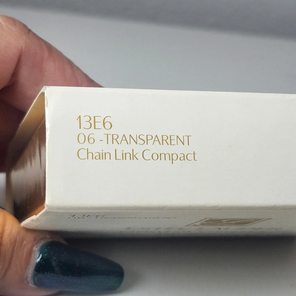 Estee Lauder CHAIN LINK Compact Gold Lucidity 06 Translucent Powder